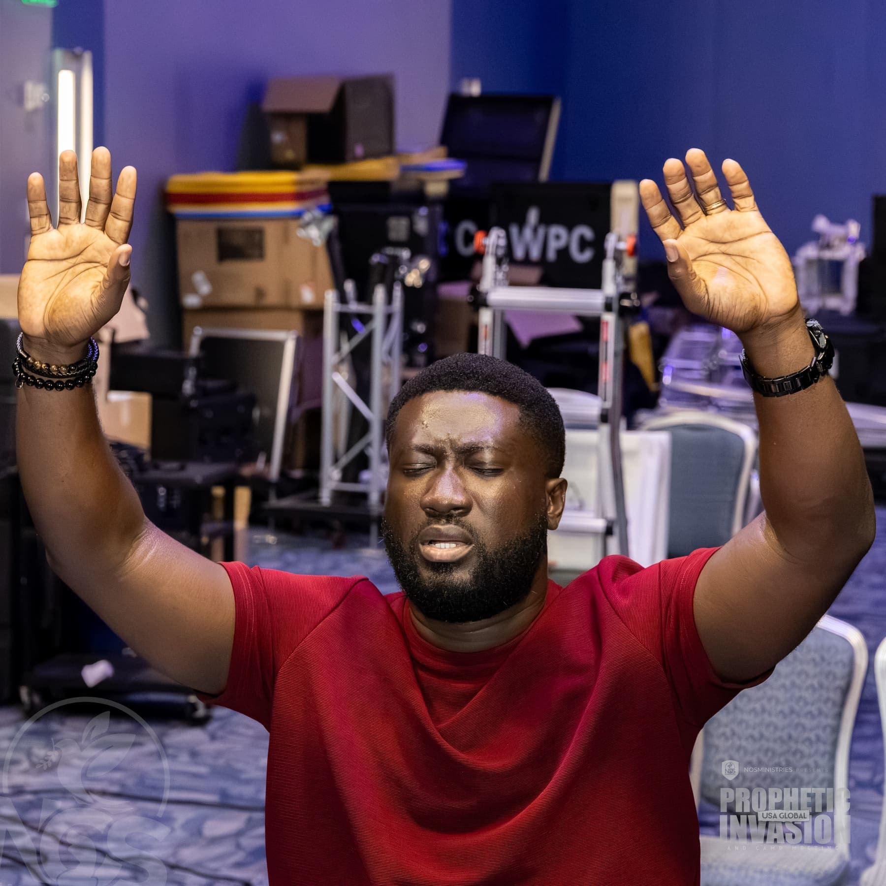 Day 3 morning session at the USA Global Prophetic Invasion, Hampton 2026.