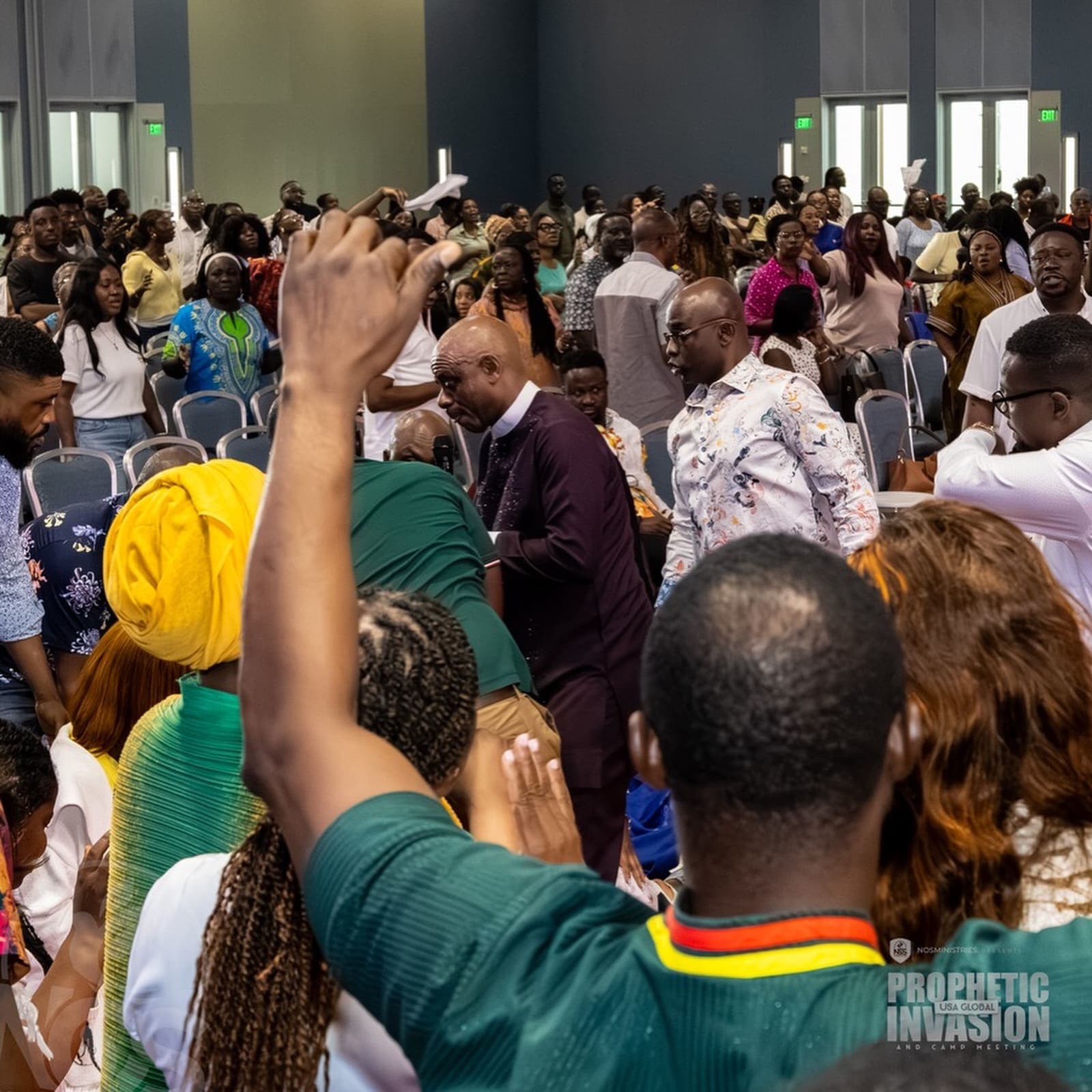 Day 3 morning session at the USA Global Prophetic Invasion, Hampton 2026.