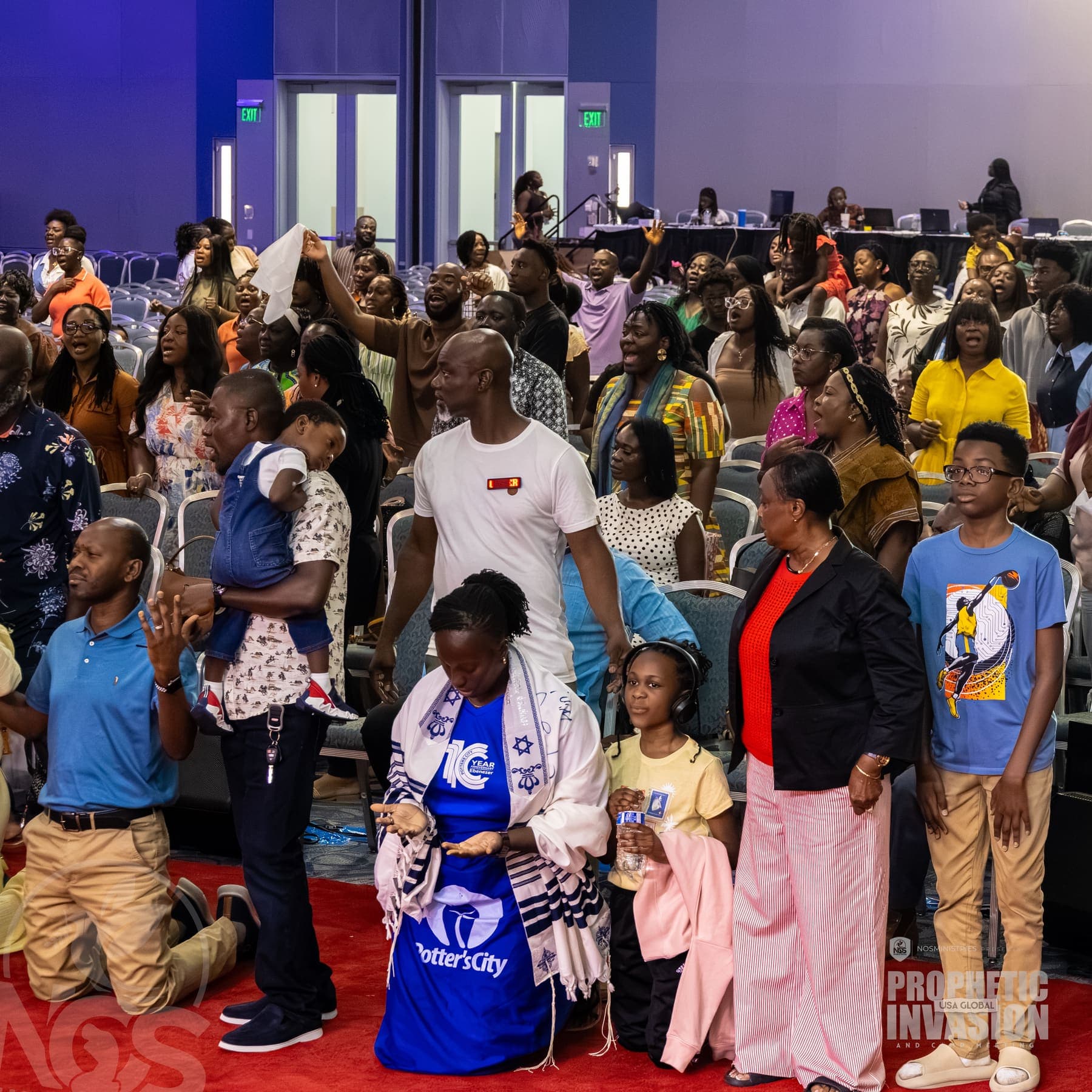 Day 3 morning session at the USA Global Prophetic Invasion, Hampton 2026.